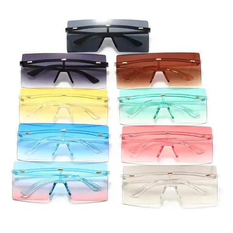 Superhot Eyewear Square Oversized Sunglasses